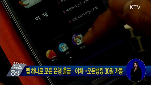 앱 하나로 모든 은행 출금·이체···오픈뱅킹 30일 가동