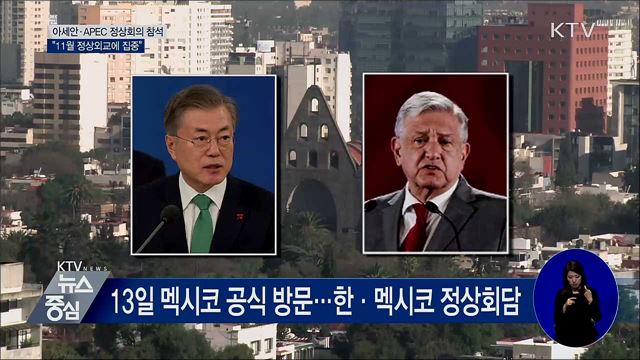 문 대통령, 아세안·APEC 정상회의 잇따라 참석