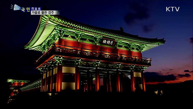 천년고도 경주···가을로 물들다 