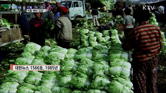 온 가족이 모여 김장···정겨울 겨울 채비