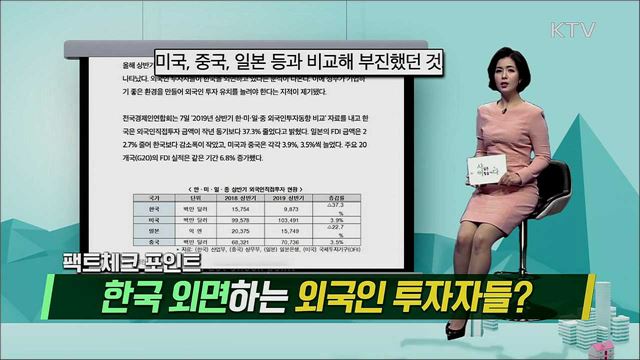  외국인 투자 '썰물'···손 놓은 정부? 