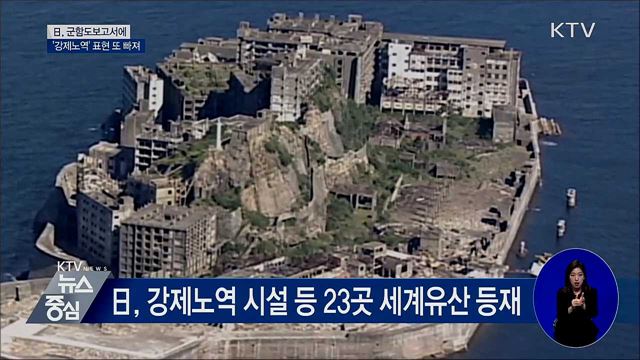 日, 군함도보고서에 '강제노역' 빠져···"유감"