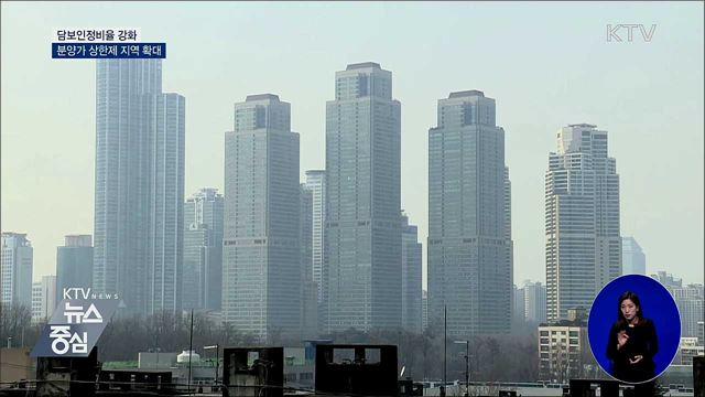 투기·투기과열지구 9억원 초과 주택 LTV 20% 적용