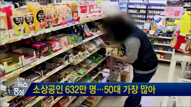 소상공인 632만 명···50대 가장 많아