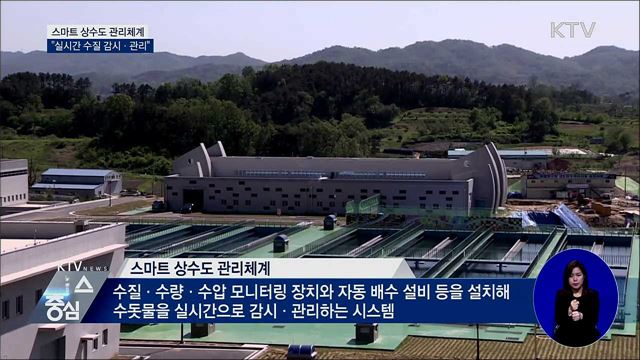 '스마트 상수도 관리체계' 도입···"실시간 수질 감시"