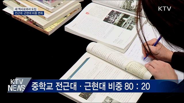 새 학기 중·고교에 새 역사교과서 도입