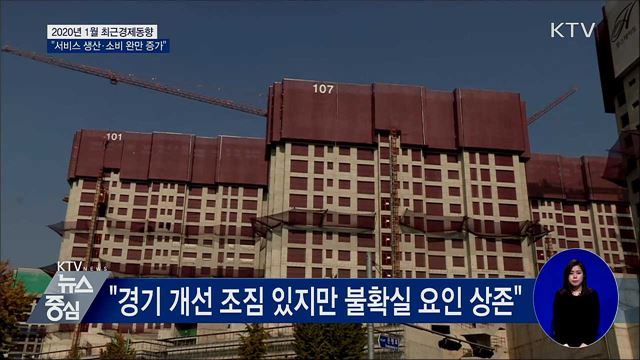 1월 최근경제동향 "서비스 생산·소비 완만히 증가"