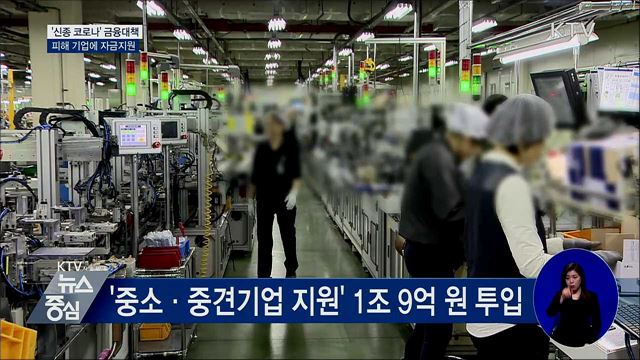 '신종 코로나' 피해 기업 금융대책···자금조달 지원