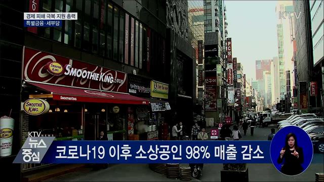 "임대료 인하 지원"···소상공인 자금지원 강화