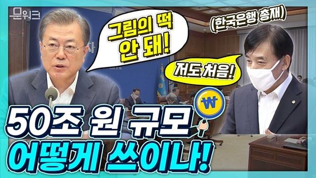 비상경제회의 연 문재인 대통령. 민생금융안전 패키지, 중소기업·소상공인 금융지원 방안으로 50조 원？특단 금융조치？계획 밝혀. 경제 중대본 역할을 할 비상경제회의 모두발언 풀버전