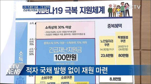 2차 추경안 '긴급재난지원금' 임시국무회의 의결