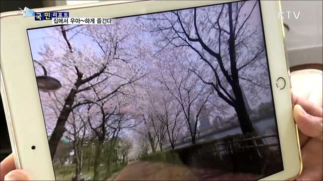 코로나19 거리두기···집에서 '우아~'하게 즐긴다