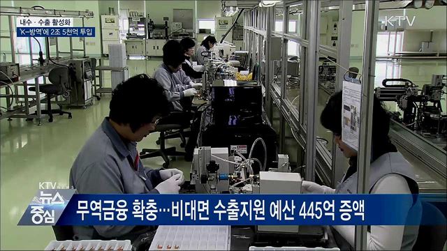 내수·수출 활성화···'K-방역'에 2조 5천억 투입