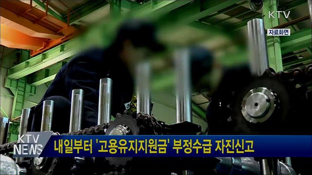 내일부터 '고용유지지원금' 부정수급 자진신고