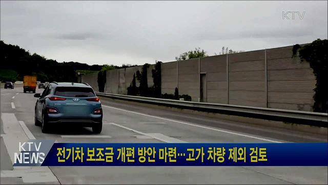 전기차 보조금 개편 방안 마련···고가 차량 제외 검토