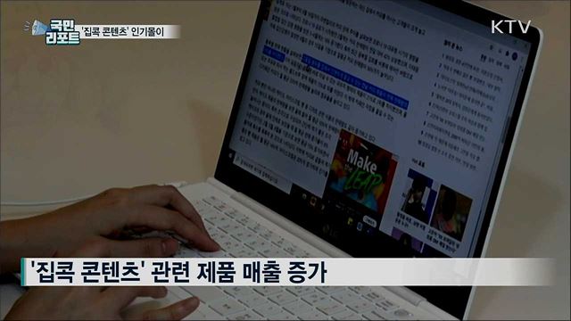 "답답한 일상 극복"···'집콕 콘텐츠' 인기몰이