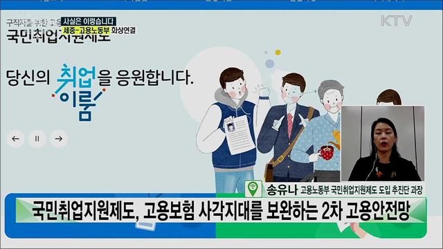 국민취업지원제도, 단순 현금지원 포퓰리즘? [사실은 이렇습니다]