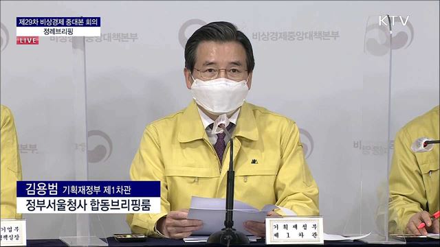 제29차 비상경제 중대본 회의 정례브리핑