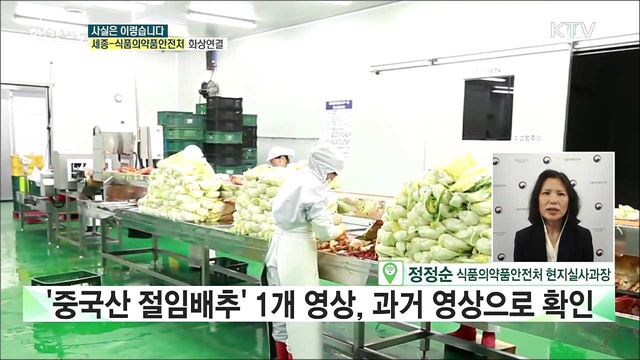 논란의 '중국산 절임 배추' 국내에 유입된다? [사실은 이렇습니다]