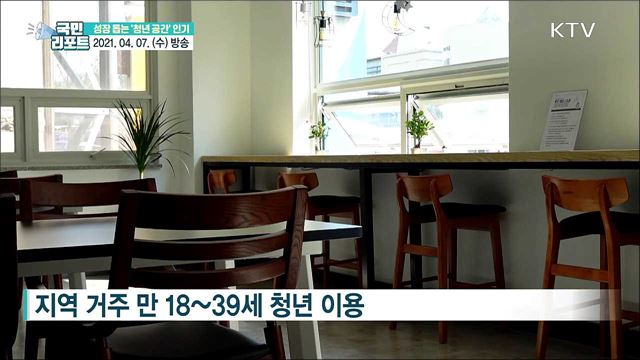 청년 성장 돕는 '청년 공간' 인기