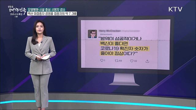 1분기 백신 접종, 얼마나 효과 있었나 [사실은 이렇습니다]