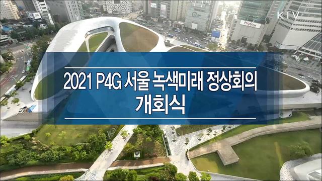 2021 P4G 서울 녹색미래 정상회의 개회식