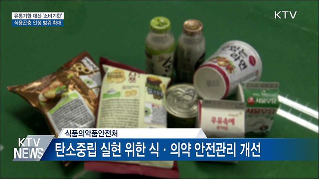 유통기한 대신 '소비기한'···식·의약 제도 개선