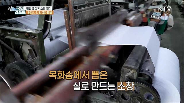 건강과 환경을 위한 소비, 강화 '소창' 인기