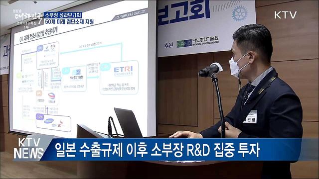 소부장 성과보고회···50개 미래 첨단소재 지원