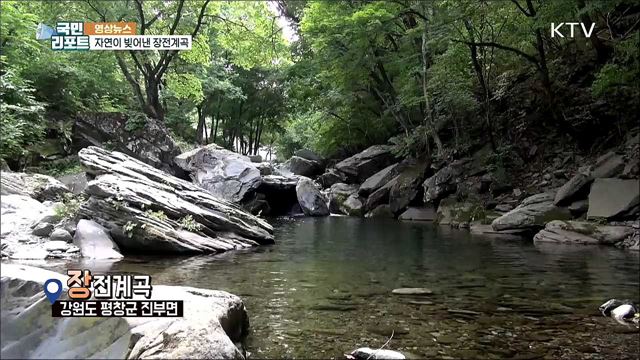 자연이 빚어낸 장전계곡 [한국의 美]