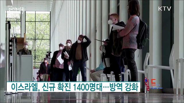 이스라엘, 신규 확진 1400명대···방역 강화 [월드 투데이]