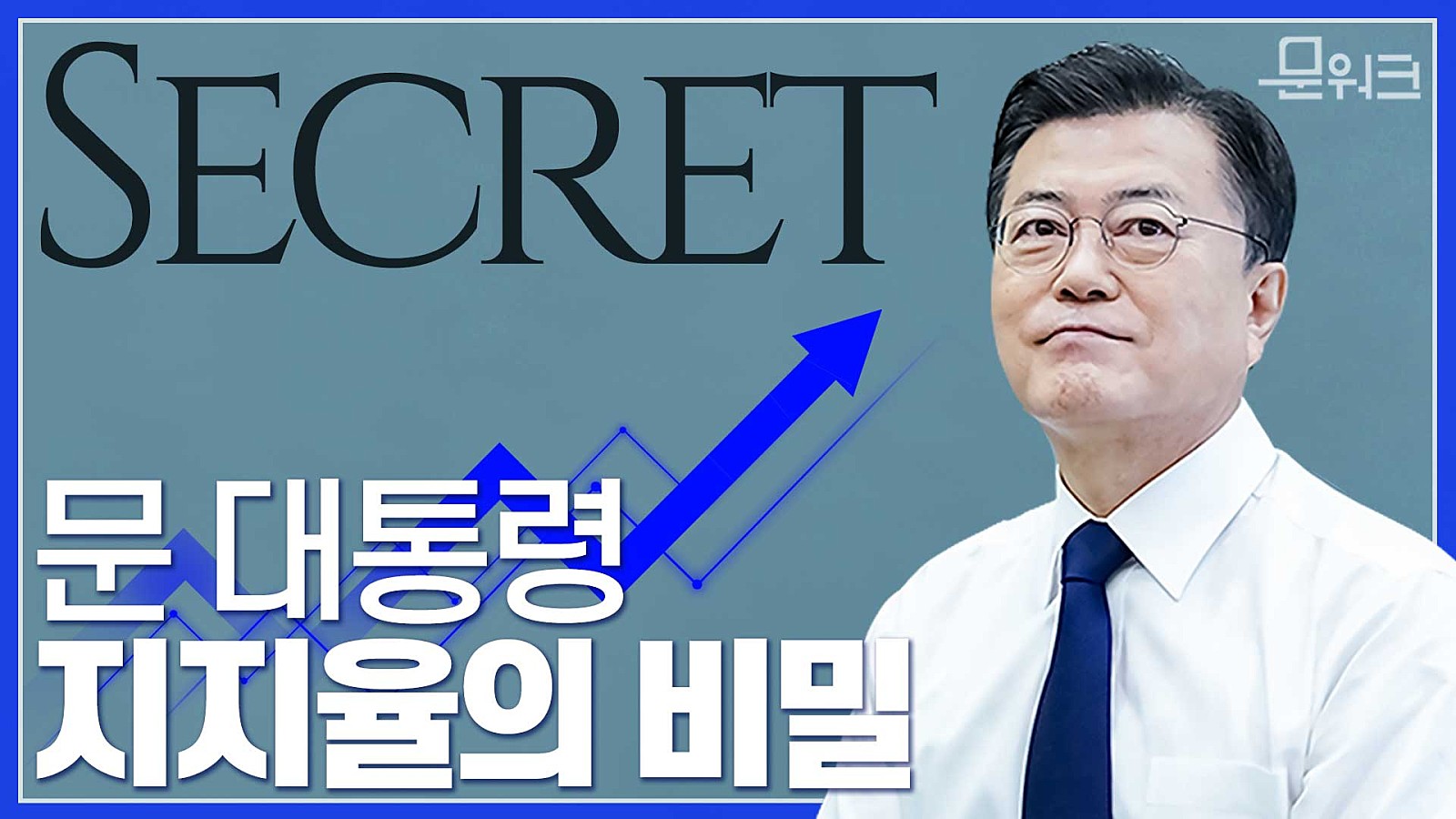 문 대통령 지지율, 같은 기간 역대 대통령 중 최고! 집권 5년차에도 45.5%의 국정수행 지지도 기록한 비결은?