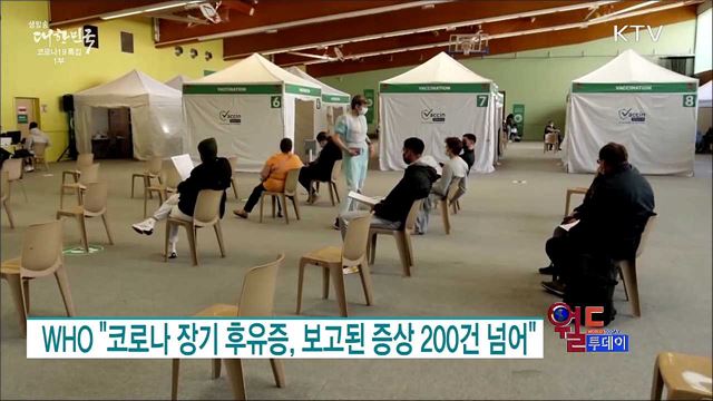 WHO "코로나 장기 후유증, 보고된 증상 200건 넘어" [월드 투데이]