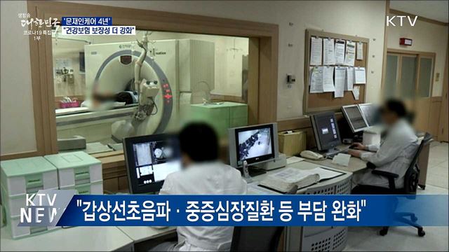 문재인케어 4년···"건강보험 보장성 더 강화"