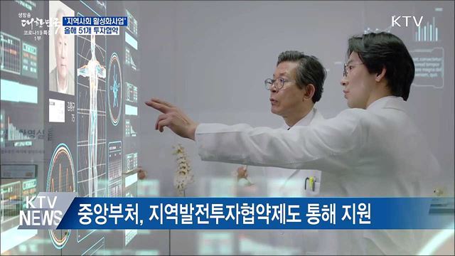 '지역사회 활성화사업' 추진···올해 51개 투자협약