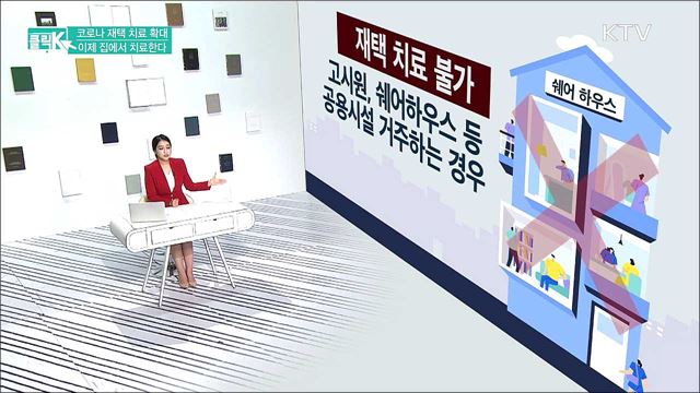 코로나 재택 치료 확대, 이제 집에서 치료한다 [클릭K]