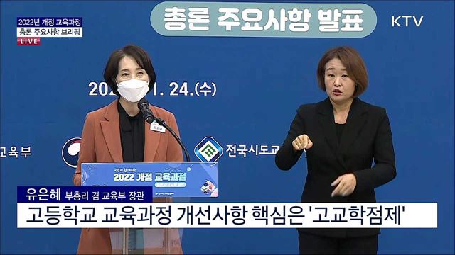 2022년 개정 교육과정 총론 주요사항 브리핑 
