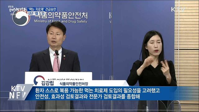 '먹는 치료제' 긴급사용승인···내년 1월 도입