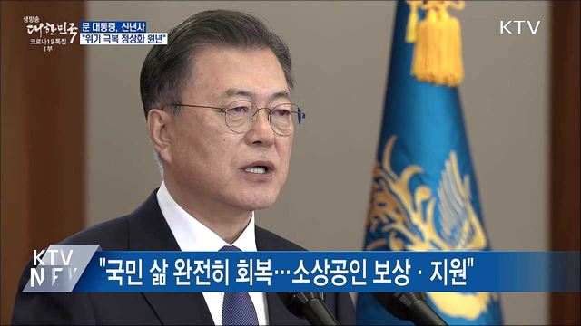 문 대통령, 신년사···"위기 극복 정상화 원년"