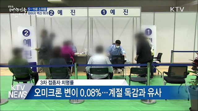 식약처, 5~11세 소아용 화이자 백신 허가