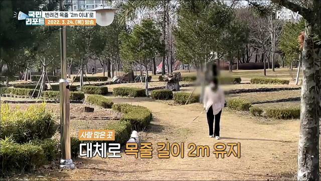 4월부터 반려견 목줄 2m 이내 위반 '과태료’