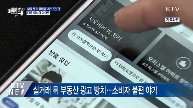 부동산 허위매물 광고 '3만 7천 건'···4월부터 과태료