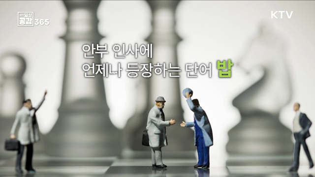 밥심, 든든하게 채우셨나요? [일상공감365]