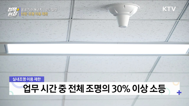 공공기관 에너지 10% 덜쓴다···난방·조명 이용 제한