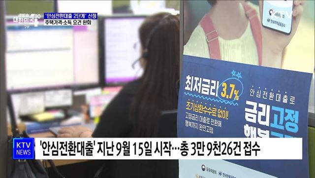 '안심전환대출 2단계' 신청···주택가격·소득 요건 완화