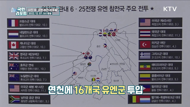 평화의 땅 연천, 참전 영웅들의 이야기