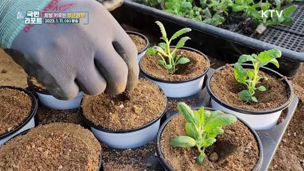 희망 키우는 청년 농부, 농촌에 새바람