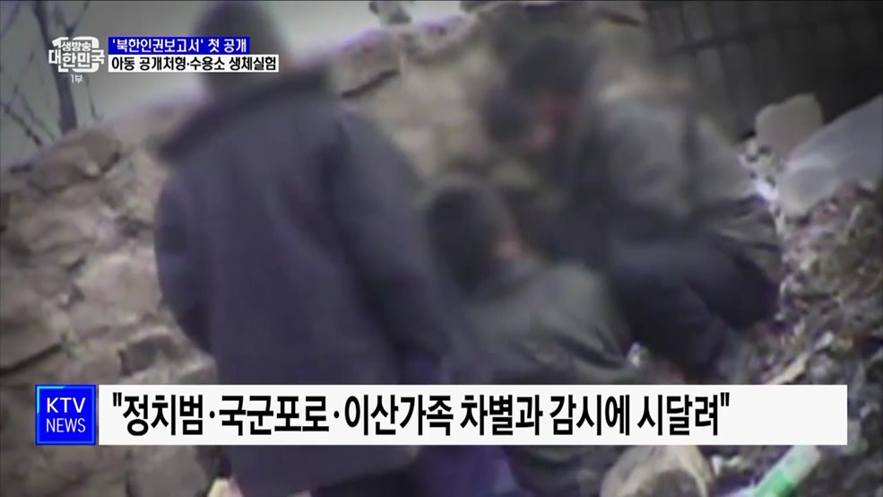 '북한인권보고서' 첫 공개···"아동 공개처형·수용소 생체실험"