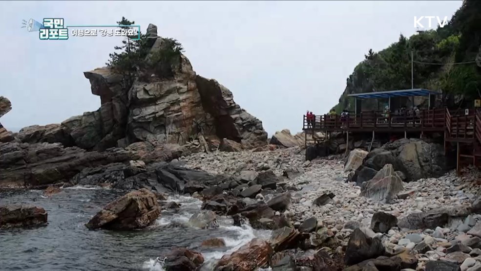 기차 여행으로 '강릉 산불 피해' 도와요