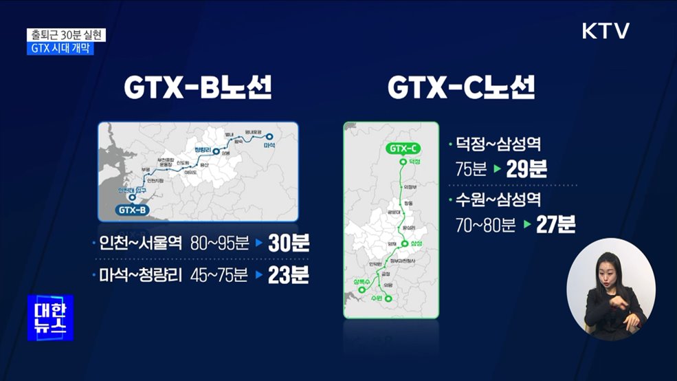 '출퇴근 30분 시대 실현'···신도시 교통난 해결
